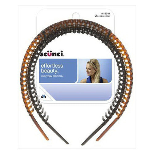 Scunci Comfortable Hold 2.5 Cm Hair Headbands